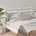 Miniatyrbilde 3 av 7: vidaXL Sengegavl hvit 166x4x100 cm heltre furu