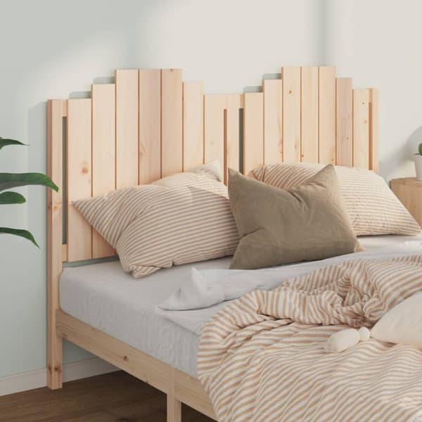vidaXL Sengegavl 166x4x110 cm heltre furu
