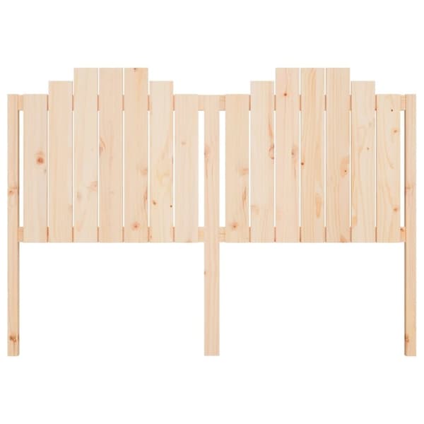 vidaXL Sengegavl 166x4x110 cm heltre furu