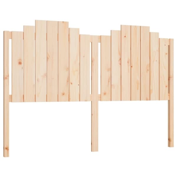 vidaXL Sengegavl 166x4x110 cm heltre furu