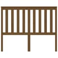 Miniatyrbilde 3 av 7: vidaXL Sengegavl honningbrun 146x6x101 cm heltre furu