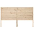 Miniatyrbilde 3 av 6: vidaXL Sengegavl 206x4x100 cm heltre furu