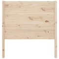 Miniatyrbilde 4 av 6: vidaXL Sengegavl 106x4x100 cm heltre furu