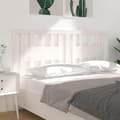 Miniatyrbilde 4 av 7: vidaXL Sengegavl hvit 126x4x100 cm heltre furu