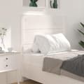 Miniatyrbilde 3 av 7: vidaXL Sengegavl hvit 106x4x100 cm heltre furu