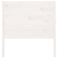 Miniatyrbilde 4 av 7: vidaXL Sengegavl hvit 106x4x100 cm heltre furu