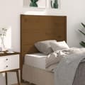 Miniatyrbilde 5 av 7: vidaXL Sengegavl honningbrun 106x4x100 cm heltre furu