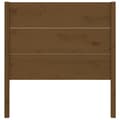 Miniatyrbilde 6 av 7: vidaXL Sengegavl honningbrun 106x4x100 cm heltre furu