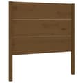 Miniatyrbilde 1 av 7: vidaXL Sengegavl honningbrun 106x4x100 cm heltre furu