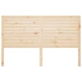 Miniatyrbilde 2 av 6: vidaXL Sengegavl 126x4x100 cm heltre furu
