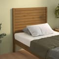 Miniatyrbilde 3 av 6: vidaXL Sengegavl honningbrun 106x4x100 cm heltre furu