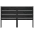 Miniatyrbilde 2 av 6: vidaXL Sengegavl svart 146x4x100 cm heltre furu