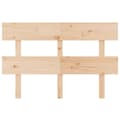 Miniatyrbilde 2 av 6: vidaXL Sengegavl 124x3x81 cm heltre furu