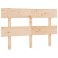 Miniatyrbilde 1 av 6: vidaXL Sengegavl 124x3x81 cm heltre furu