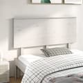 Miniatyrbilde 6 av 6: vidaXL Sengegavl hvit 144x6x82,5 cm heltre furu