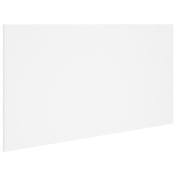 vidaXL Sengegavl hvit 160x1,5x80 cm konstruert tre