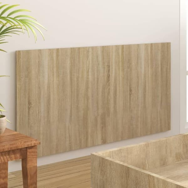 vidaXL Sänggavel sonoma-ek 160x1,5x80 cm konstruerat trä