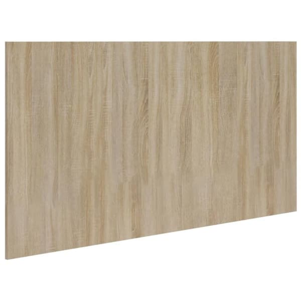vidaXL Sänggavel sonoma-ek 160x1,5x80 cm konstruerat trä