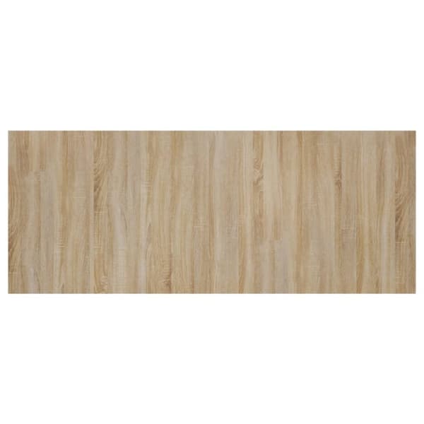 vidaXL Sengegavl sonoma eik 200x1,5x80 cm konstruert tre