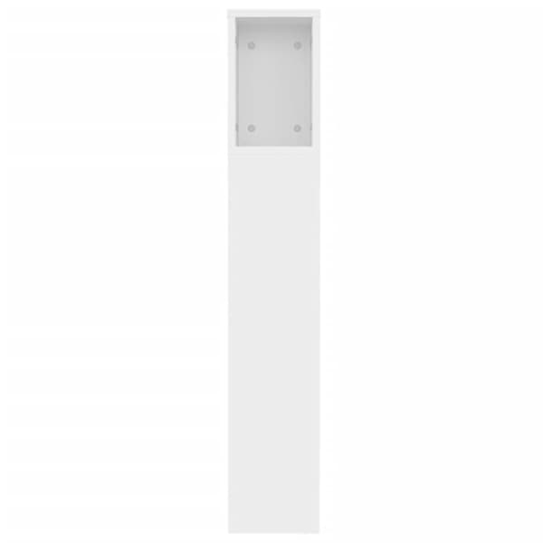 vidaXL Sengegavlskap hvit 120x18,5x102,5 cm