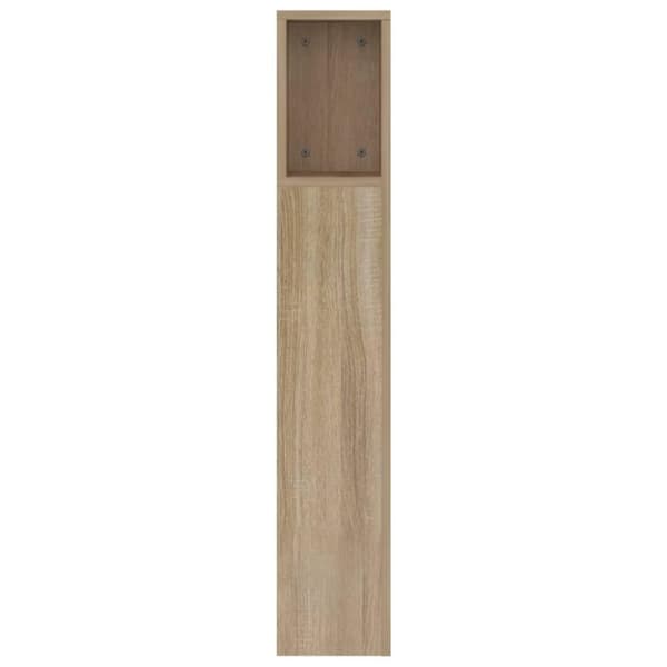 vidaXL Sengegavlskap sonoma eik 160x18,5x104,5 cm
