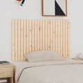 Miniatyrbilde 1 av 8: vidaXL Veggmontert hodegavl 140x3x90 cm heltre furu