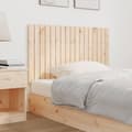 Miniatyrbilde 3 av 8: vidaXL Veggmontert hodegavl 108x3x60 cm heltre furu