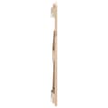 Miniatyrbilde 5 av 8: vidaXL Veggmontert hodegavl 108x3x60 cm heltre furu