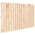 Miniatyrbilde 2 av 8: vidaXL Veggmontert hodegavl 108x3x60 cm heltre furu