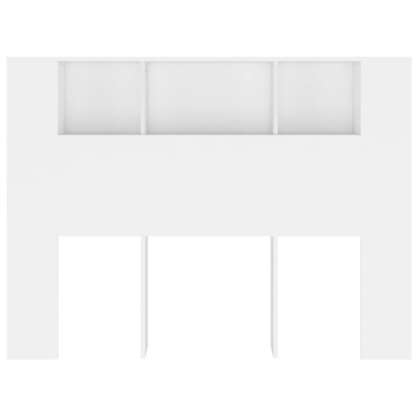vidaXL Sengegavlskap hvit 140x18,5x104,5 cm