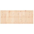 Miniatyrbilde 4 av 8: vidaXL Veggmontert hodegavl 147x3x60 cm heltre furu
