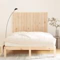 Miniatyrbilde 3 av 10: vidaXL Veggmontert hodegavl 146,5x3x110 cm heltre furu
