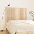 Miniatyrbilde 9 av 10: vidaXL Veggmontert hodegavl 146,5x3x110 cm heltre furu