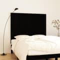 Miniatyrbilde 9 av 10: vidaXL Veggmontert sengegavl svart 140x3x110 cm heltre furu