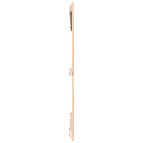 vidaXL Veggmontert hodegavl 140x3x110 cm heltre furu