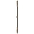 Miniatyrbilde 5 av 10: vidaXL Veggmontert hodegavl honningbrun 108x3x110 cm heltre furu