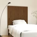 Miniatyrbilde 9 av 10: vidaXL Veggmontert hodegavl honningbrun 108x3x110 cm heltre furu