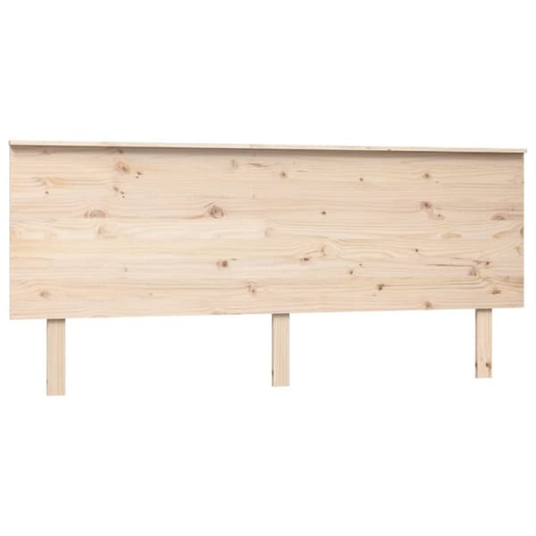 vidaXL Sängynpääty 184x6x82,5 cm täysi mänty