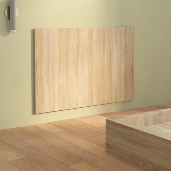 vidaXL Sängynpääty Sonoma-tammi 120x1,5x80 cm tekninen puu