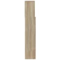 Miniatyrbillede 4 af 7: vidaXL sengegavl med opbevaring 100x19x103,5 cm sonoma-eg