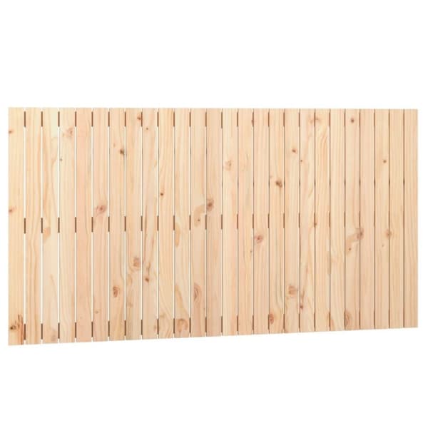 vidaXL sengegavl 166x3x90 cm massivt fyrretræ