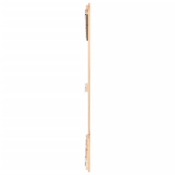 vidaXL Sängynpääty seinälle 159,5x3x110 cm täysi mänty