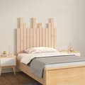 Miniatyrbilde 9 av 9: vidaXL Veggmontert hodegavl 82,5x3x80 cm heltre furu