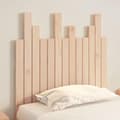 Miniatyrbilde 2 av 9: vidaXL Veggmontert hodegavl 82,5x3x80 cm heltre furu