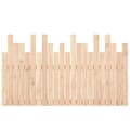 Miniatyrbilde 4 av 9: vidaXL Veggmontert hodegavl 140x3x80 cm heltre furu
