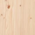Miniatyrbilde 6 av 9: vidaXL Veggmontert hodegavl 140x3x80 cm heltre furu