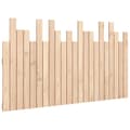 Miniatyrbilde 1 av 9: vidaXL Veggmontert hodegavl 140x3x80 cm heltre furu