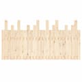 Miniatyrbilde 4 av 8: vidaXL Veggmontert hodegavl 159,5x3x80 cm heltre furu