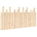 Miniatyrbilde 1 av 8: vidaXL Veggmontert hodegavl 159,5x3x80 cm heltre furu