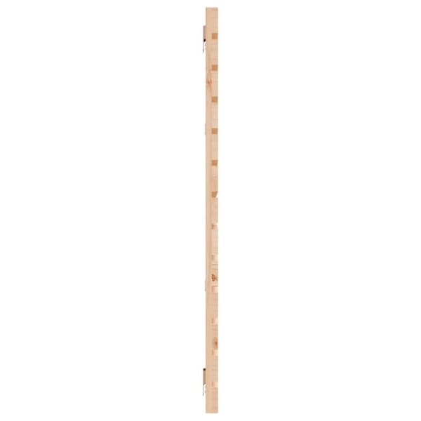 vidaXL Veggmontert hodegavl 206x3x91,5 cm heltre furu